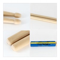 GB101 Fabrik Großhandel Individuelles Logo Top-Qualität Ahorn Drumsticks 5A/7A Hickory Holz Gummi Musikinstrument Zubehör