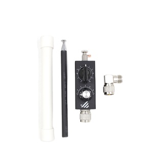 PACKBOXPRICE Mini-ANT 20W Antenne QRP à ondes courtes Antenne HF 5MHz-55MHz Antenne entièrement accordée pour <span class=keywords><strong>Yaesu</strong></span> <span class=keywords><strong>FT</strong></span>-<span class=keywords><strong>817</strong></span> ICOM 703 K1 USDX - Product Image 2