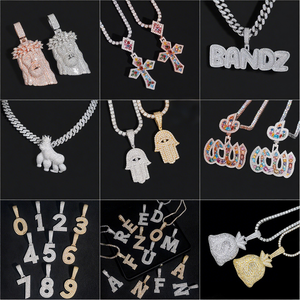 Colgante Personalizado de Hip Hop con Cabeza de Jesús de Plata 925 y Moissanita VVS Iced Out, Joyería Fina Bañada en Oro de 18k para Hombre - Product Image 4