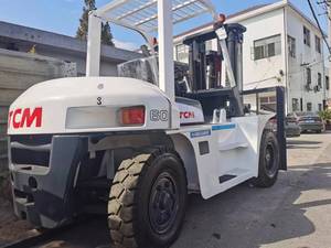 Mini chariot élévateur diesel TCM d'occasion bon marché FD60 6 tonnes de haute qualité japonais en vente Shanghai FD70 FD50 FD30 - Product Image 3