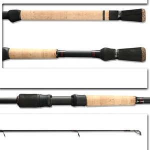 YJCR5 Fuji Canne À Pêche Guides Canne Spinning 5'6'' 6 '6'6'' 7' Anneau De Guide De Mer Dur EVA UL L M <span class=keywords><strong>ML</strong></span> MF F Canne Spinning 2 Pièce - Product Image 1