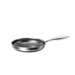 Batterie de cuisine moderne en acier inoxydable triple couche antiadhésive alvéolée, comprenant des marmites de 20/24/<span class=keywords><strong>28</strong></span>/32 <span class=keywords><strong>cm</strong></span>, une marmite peu profonde de <span class=keywords><strong>28</strong></span> <span class=keywords><strong>cm</strong></span> et couvercle en verre - Product Image 6