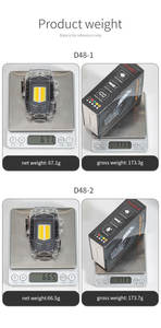 Allume-cigare électrique à arc rechargeable avec écran d'affichage de la fumée de cigarette pour explorateur en plein air - Product Image 5