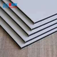 Alumetal alucobond panneau composite en aluminium pour façade et table