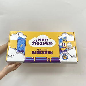 环保纸包装强力瓦楞纸板运输箱定制邮件箱 - Product Image 6