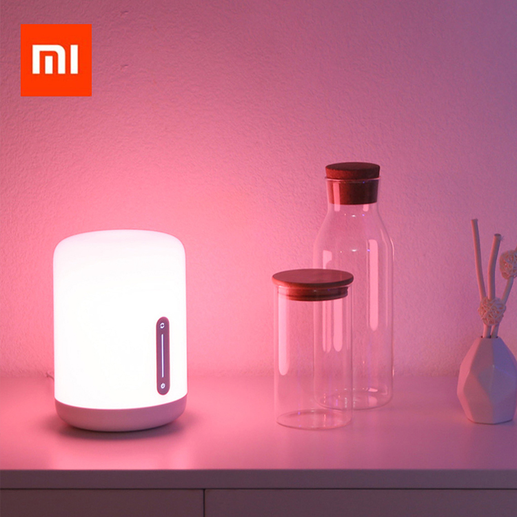 Xiaomi прикроватная лампа 2 смарт настольная Светодиодная лампа Mi home приложение Беспроводное управление MIJIA спальня настольная лампа ночник для Apple HomeKit Siri
