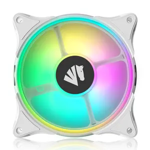 Asiahorse Hoge Kwaliteit Nieuw Ontworpen Rgb Koelventilator FS-9002 120Mm Argb 5V Hub Smart Afstandsbediening Liquid Cooler pc Fan