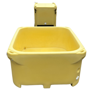 Conteneur isotherme rotomoulé robuste de 460 L grande capacité en PE pour <span class=keywords><strong>le</strong></span> stockage de poissons vivants, crevettes et aliments, personnalisable et écologique - Product Image 3
