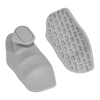 Empuñaduras de silicona ergonómicas para entrenamiento de gimnasio, para protección de palma de la mano, para levantamiento de pesas, venta al por mayor
