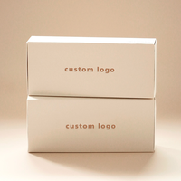 Boîtes pliantes en carton ondulé haut de gamme avec logo personnalisé et caractéristiques écologiques pour l'emballage des chaussettes