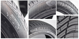 4 4S auto pneumatico reifen gomme pneu 205/55R16 Speciale per il mercato Europeo, Francia, Italia, Polonia, germania - Product Image 3
