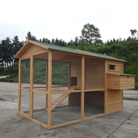 Maison moderne en bois multi-animaux pour poulets, lapins, oiseaux, pigeons - Abri extérieur durable, imperméable, toutes saisons, livraison gratuite