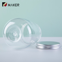 Leere 25ml 360ml 400ml 500ml PET-Kunststoff Lebensmittel qualität BPA-frei Klarsaft-Vorrats glas Trink joghurt flasche mit Verschlüssen für Unternehmen