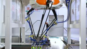 หุ่นยนต์เดลต้าความเร็วสูงเหมาะสำหรับการใช้งานในการจัดการชิ้นส่วนขนาดเล็กที่หลากหลาย - Product Image 5