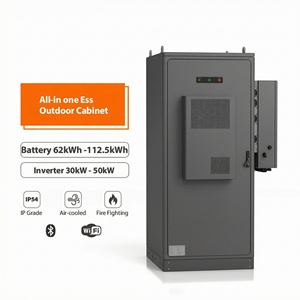 LITHTECH 30KW 100KW 50KWH 50kWh High Voltage LiFePO4 Commercial Solar <b>Energy</b> <b>Storage</b> <b>System</b> ESS 204.8V 280AH Lithium - Product Image 2