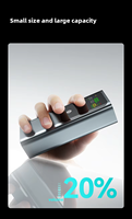Batterie externe haute qualité 20000mAh PD 100W avec deux ports USB Type-C pour tablette et ordinateur portable