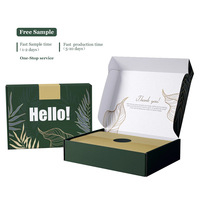 Boîte à vêtements en carton de luxe en gros du fabricant, gaufrage, estampage, emballage en papier ondulé pour bougies, portefeuilles
