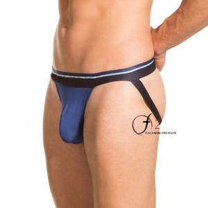 Elegently Custom Designed Man Slimmer Shape <strong>Jockstrap</strong> 4 Way Stretch Anti-fungal Fabric Low Cut Jock Strap <strong>Mens</strong> Sexy Underwear - Product Image 2