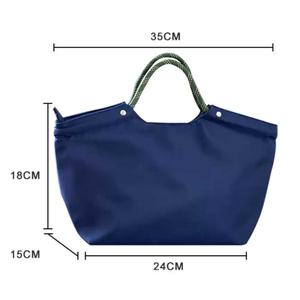 Nouveau Sac Isotherme Pliable 600D Personnalisable avec Logo, Imperméable et Thermique, Grande Capacité, Écologique, pour Courses, Design Tendance - Product Image 2