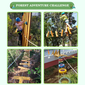 Cursos de Escalada en el Bosque, Parque de Aventuras, Equipo para Parques de Cuerdas al Aire Libre, Cursos de Cuerdas Altas - Product Image 3