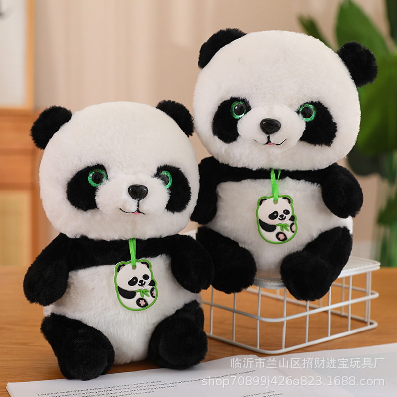 Étiquette volante Panda