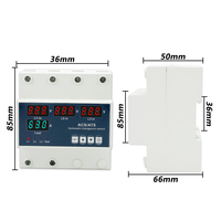 Régulateur de tension automatique intelligent 63A (AVR) avec protection numérique contre les surtensions et les sous-tensions 1 KVA