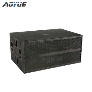 SUB 9006 dual 18 inch active subwoofer 2x18 big neo magnet subwoofer wooden boom box high power <b>speaker</b> - Product Image 3