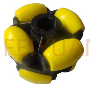Garantierte Qualität Transfer förder plattform Gummi rad Omni direktion ales Rad Verschleiß feste <span class=keywords><strong>Mecanum</strong></span>-Räder - Product Image 1