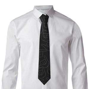 <span class=keywords><strong>Cravatte</strong></span> in Seta da Uomo Personalizzate di Alta Qualità con Stampa del Segno Shaka, Abbinabili a Completi, alla Moda, Stampa su Richiesta per Feste - Product Image 1