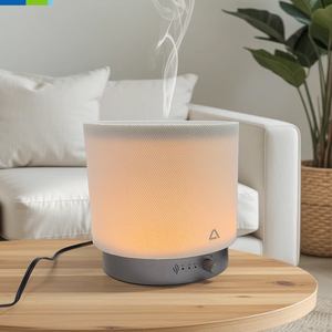 Diffuseur d'arômes et humidificateur d'air en tissu avec lumière LED multicolore, pour hôtel et <span class=keywords><strong>voiture</strong></span>, grande capacité, design portable pour table - Product Image 1