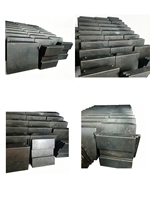 Plaque de serrage gauche et droite pour mâchoire 10T, pièces de rechange pour machine d'essai de traction universelle UTM, bloc de préhension en acier