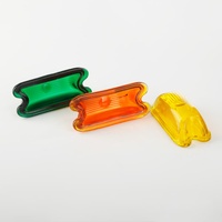 Dôme en verre borosilicaté rouge bleu vert anti-déflagrant pour l'éclairage extérieur Nouveau design Utilisation de port d'air de jardin Cote IP65