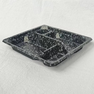 Pp Microwaveable Lunch Food Containers 4 Compartment Plastic Box Plastic Boxes For Food Takeaway