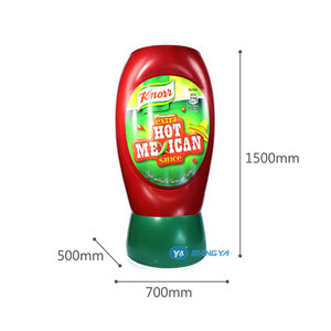 Quảng Cáo Lớn PVC Inflatable Big Ketchup Chai - Product Image 2