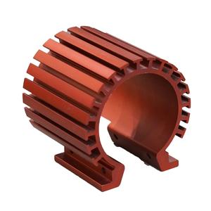 Disipador de calor de cobre de perfil cuadrado personalizado de alta calidad ODM/diseñado por el cliente incluye corte soldadura doblado punzonado - Product Image 1