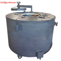 100kg 500kg 1T 2T 5T Four Fonderie Fonderie Acier Fer Métal Fusion Induction Électrique Industriel