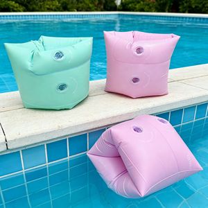 En gros, brassard de natation gonflable double airbag couleur macaron pour adultes et enfants, transfrontalier - Product Image 2