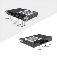 Nuevo Ordenador YUHUA OPS con Pantalla Inteligente, Conector JAE de 80 Pines, Tamaño Europeo 119x180x30mm, Core I7 12ª/13ª Gen, DDR4/DDR5, SSD de 64GB, 2TB