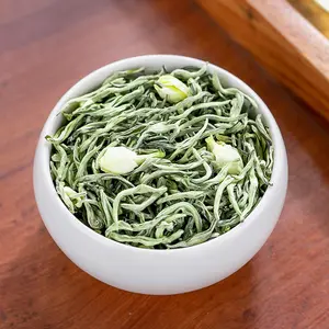 مصنع بيع بالجملة شاي الياسمين العضوي شيناس الياسمين الأخضر للرجال ، شاي الياسمين فضفاض