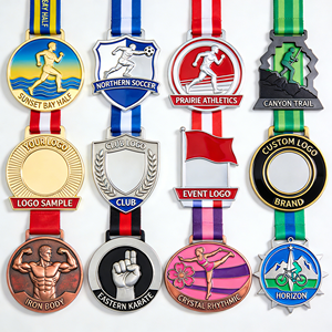 Souvenirs d'anniversaire, cadeaux, prix de gros, médailles gravées personnalisées, médailles de football, médailles de champion du <span class=keywords><strong>monde</strong></span> poids lourd - Product Image 1