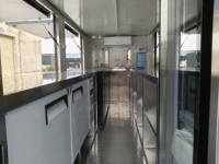 Maisons conteneurs, maison de luxe extensible, restaurant mobile, bar et café avec cuisine complète en conteneur