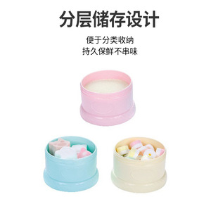 Jiayi Baby <b>Food</b> <b>Storage</b> Box <b>Stackable</b> PP Material Portable Snack <b>Container</b> For 0-3 Years Old Kids - Product Image 2