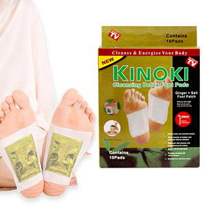 Tendência Agora KINOKI Gengibre Sal Almofadas Do Pé Overnight Detox Melhoria Do Sono Saúde Do Pé Impulsionar Viral Bem-Estar Do Produto
