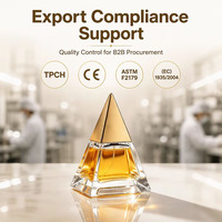 Flacon de parfum en verre 30ml 50ml 100ml, flacon de parfum transparent en forme de pyramide, emballage de luxe, flacon cosmétique personnalisé pour parfum