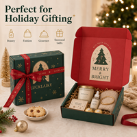 Boîtes de Noël personnalisées avec logo, décorations, jouets, bougies, emballages en carton ondulé pour cadeaux, boîtes d'expédition en papier