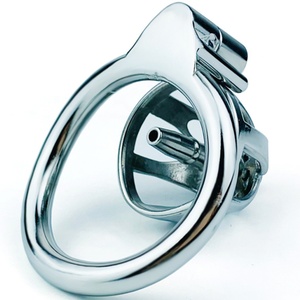 FRRK New Cock Cage Confinement Adult Sex <b>Toy</b> Male Chastity Device Short Chastity Cage <b>for</b> <b>Men</b> Sturdy Sex Tool - Product Image 4