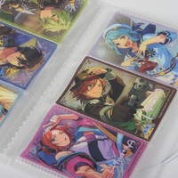 Mini álbum de tarjetas portátil con cuerda elástica 20 páginas de fotos y 3 bolsillos hechos de material PP de cubierta de plástico duradero
