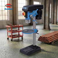Perceuse à colonne électrique miniature SP5216A-II Sumore 375W/550W avec moteur à engrenages pour le travail des métaux, logo personnalisé disponible
