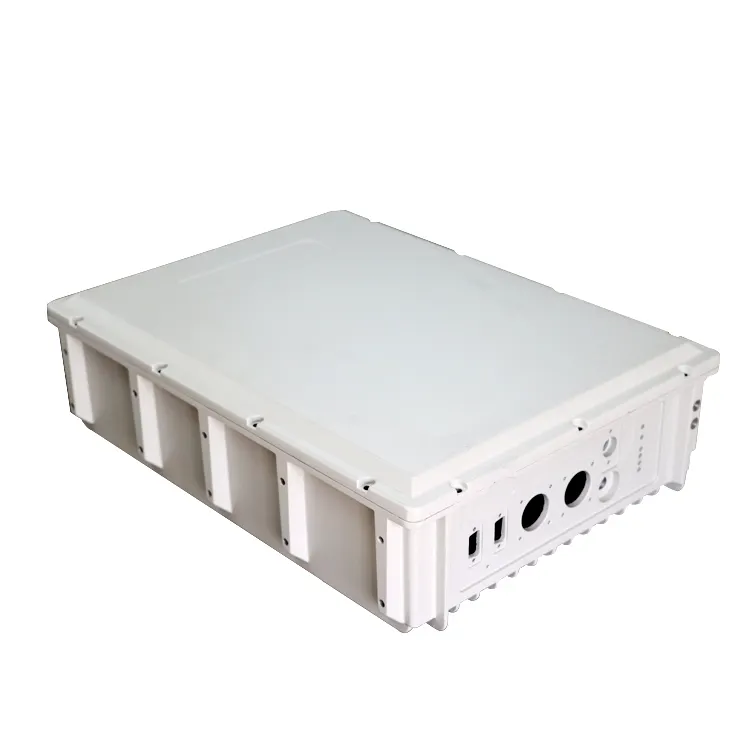 Customized telecom equipment shell Outdoor waterproof and dustproof housing CNC Die casting Aluminum Electronics enclosure