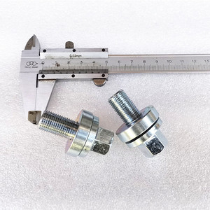 สลักเกลียวพูลเลย์เพลาข้อเหวี่ยงฮอนด้า 90017-P01-003 90017-PJ7-003 เหล็กเกรด 10.9 เกลียว UNF สำหรับซีวิค - Product Image 3